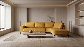 Musztardowy narożnik (prawostronny) Copenhagen – Scandic