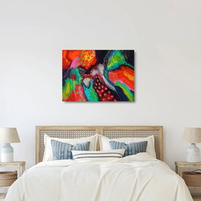 Abstrakcyjny obraz - kolory (70x50 cm)