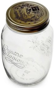 Bormioli Rocco Słoik z pokrywką Quattro Stagioni, 1 l, 1000 ml