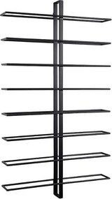 Stojak na wino Dual - Czarny