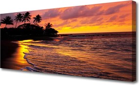 Duży obraz na płótnie Spokój Morskiego Horyzontu