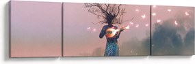Obraz - Żywa natura (170x50 cm)