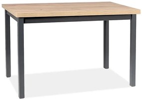 STÓŁ ADAM DĄB ARTISAN / CZARNY 120x68 SIGNAL