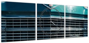Obraz - Cadillac (z zegarem) (90x30 cm)
