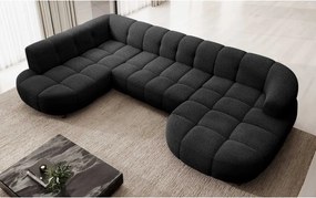 Narożnik VELPA XL Lewostronny z elektryczną regulacją siedziska w tkaninie LOOP 20 WERSAL