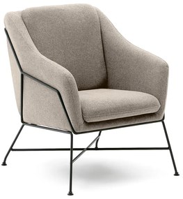 Beżowy fotel Brida – Kave Home