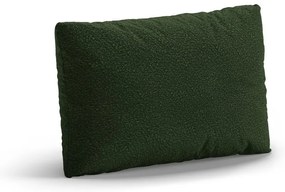 Zielona poduszka na sofę z materiału bouclé Poppy – Micadoni