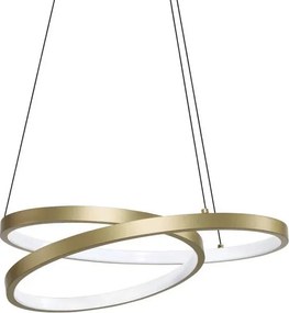 Ideal Lux - Żyrandol LED na lince OZ LED/38W/230V śr. 40 cm CRI 90 złoty