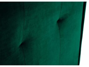 Ciemnozielony zagłówek 200x120 cm Monica – Milo Casa