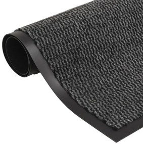 Antracytowa wycieraczka tuftowana 60x180 cm E1-E00