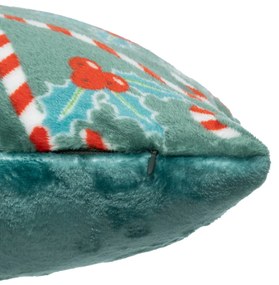 Poduszka z motywem świątecznym, HOLLY, 40 x 40 cm