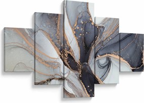 Obraz - Szary marmur (125x70 cm)