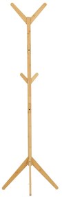Wieszak stojący B017 NAT, bambus