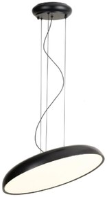 Arcino Black 44 – czarna lampa wisząca LED do nowoczesnych wnętrz