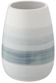 Biały ceramiczny kubek na szczoteczki do zębów Burgio – Wenko