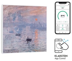 Klarstein Wonderwall Art Smart 350W 60x60cm Obraz na podczerwień Wschód słońca