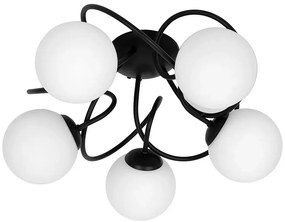 Nowoczesny pięcioramienny żyrandol do pokoju - 13X A718 K7-F79