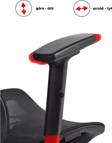 Ergonomiczny fotel Idylla z regulacją zagłówka i podłokietników