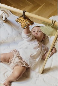 Kremowa mata do zabawy dla dzieci 100x110 cm Swan – Lorena Canals