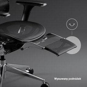 Fotel ergonomiczny Diablo V-Master, czarny