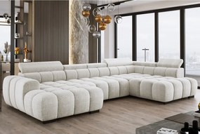 Narożnik BULL XL Prawostronny z elektryczną funkcją regulacji tkanina Eden 01 WERSAL