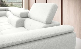 Narożnik DENVER L Prawostronny z funkcją spania Prawostronny w ktaninie SERENO 681 WERSAL