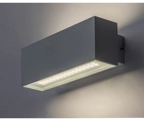 Rabalux 77076 zewnętrzna lampa ścienna LED Mataro 10 W, biały