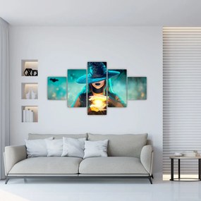 Obraz czarownicy (125x70 cm)