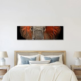 Obraz - Słonie z Tsavo (170x50 cm)
