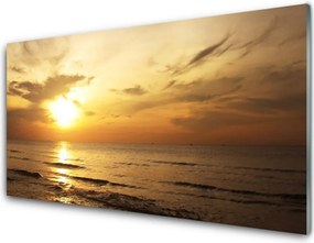 Szkło do Kuchni na Ścianę Bezkresna Tafla Morza