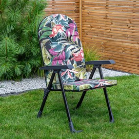 Fotel ogrodowy rozkładany Galaxy Black Edition G052-23IB PATIO