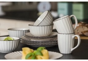 Mäser 16-częściowy serwis obiadowy OSITA WHITE