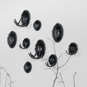 Czarny haczyk ścienny Tick – Spinder Design