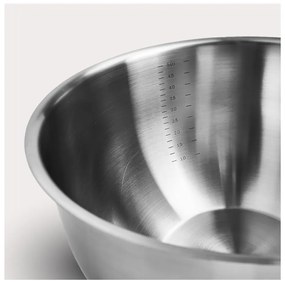 Misy ze stali nierdzewnej w kolorze srebra zestaw 3 szt. ø 24 cm Lucca 3.0 – FABINI