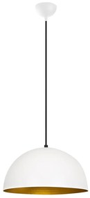 Lampa wisząca z metalowym kloszem ø 40 cm Sivani – Opviq lights