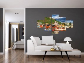 Obraz - Húsavík (125x70 cm)