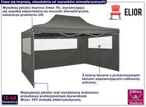Namiot plenerowy z oknami - Exio