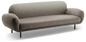 Szara sofa z materiału bouclé 208 cm Poppy – Micadoni