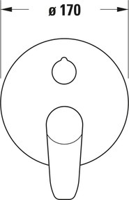 Duravit B.1 Mieszacz wannowy