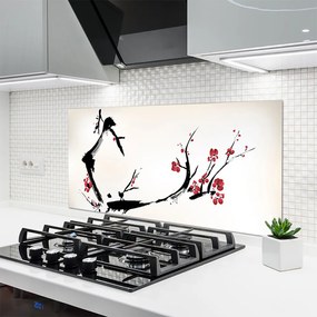 Szkło do Kuchni na Ścianę Futurystyczna Kompozycja Form