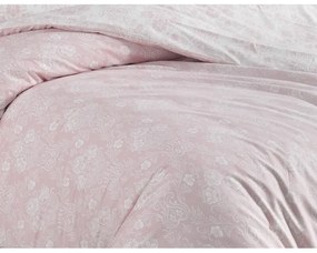 BedTex Bawełniana pościel Almina pudrowa, 140 x 220 cm, 70 x 90 cm, 140 x 220 cm, 70 x 90 cm