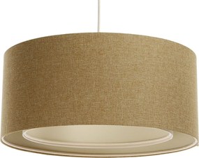 Lampa wisząca ERUTAN DOUBLE 60 żółta