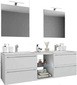 Umywalka 3-częściowa Badinos XXL