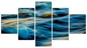 Obraz - Fale (125x70 cm)