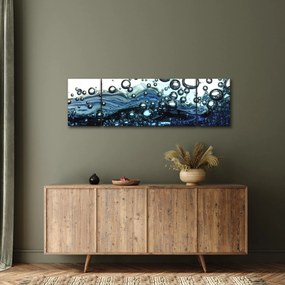 Obraz bąbelków (170x50 cm)