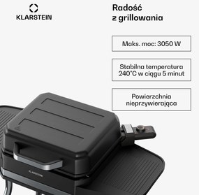 Klarstein Gatsby grill elektryczny, 3050 W