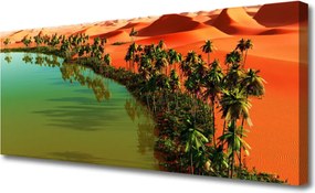 Obraz canvas Oaza Spokoju na Pustyni