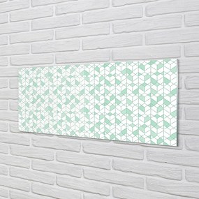 Panel szklany do Kuchni Nowoczesne Sześciany 3D