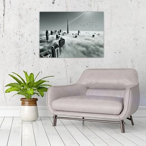 Obraz - Wieżowce w Dubaju (70x50 cm)