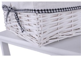 Komoda Ruby biały, 73 cm